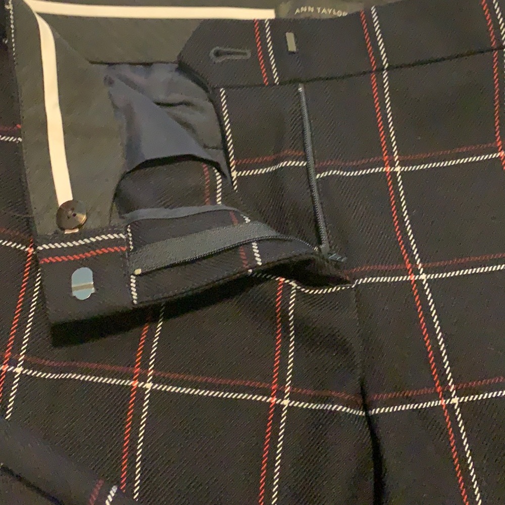 Ann Taylor Stripped Ankle Pants